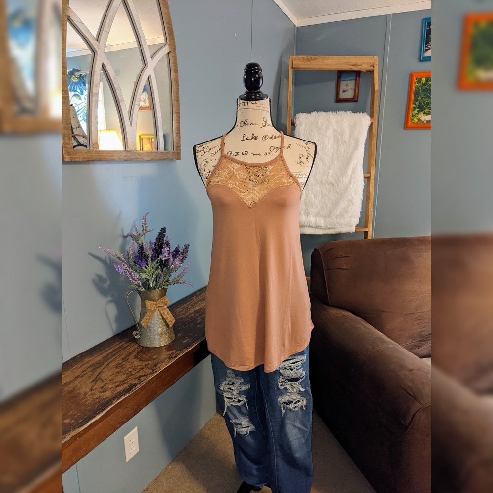 Zenana Signature Lace front Top